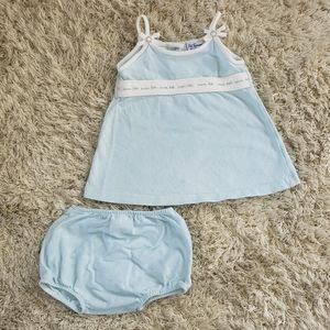 Pili Carrera 12m dress with diaper cover